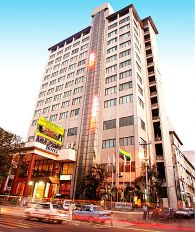 Asia Plaza Hotel Rangun Kültér fotó