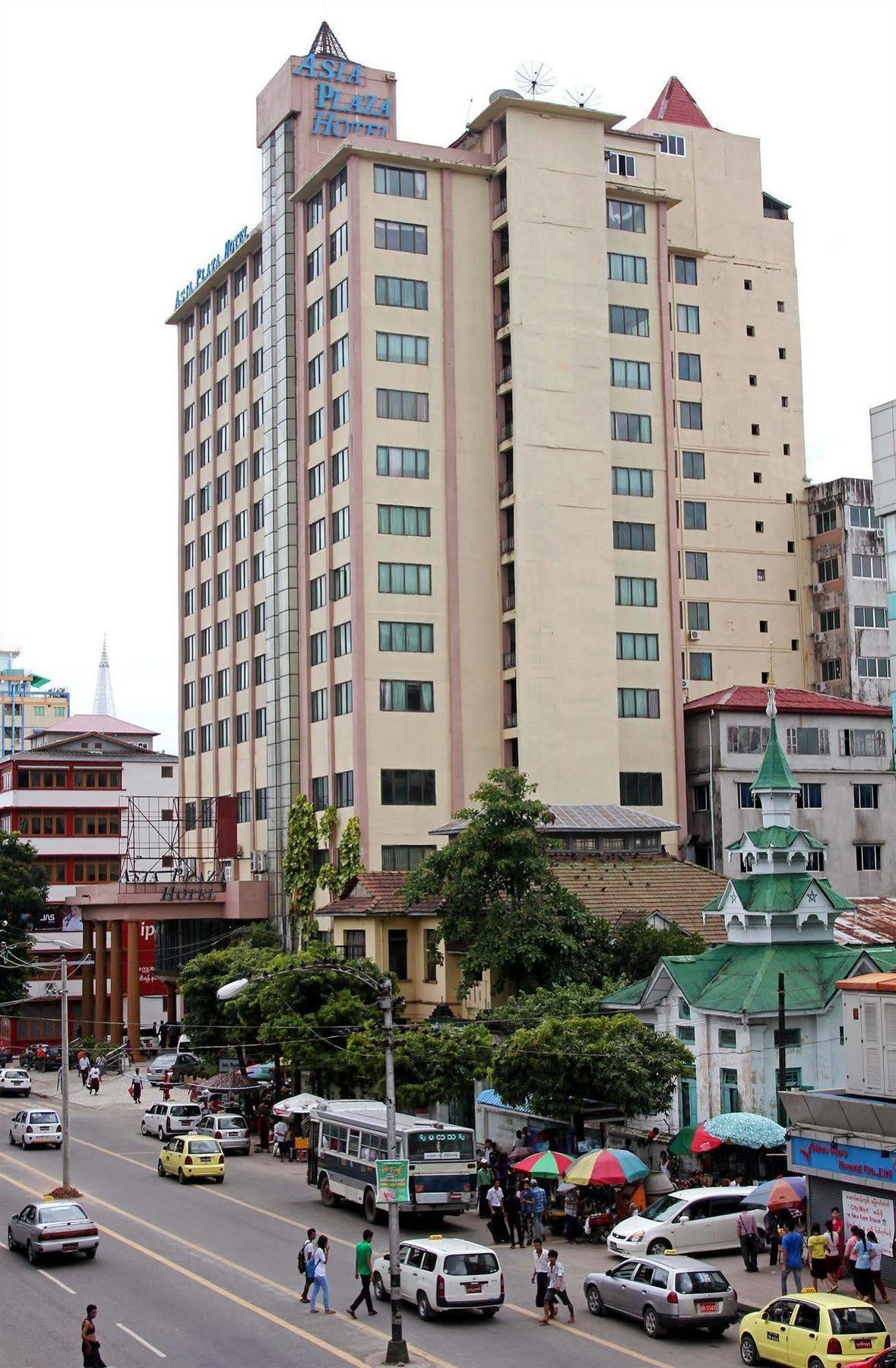 Asia Plaza Hotel Rangun Kültér fotó